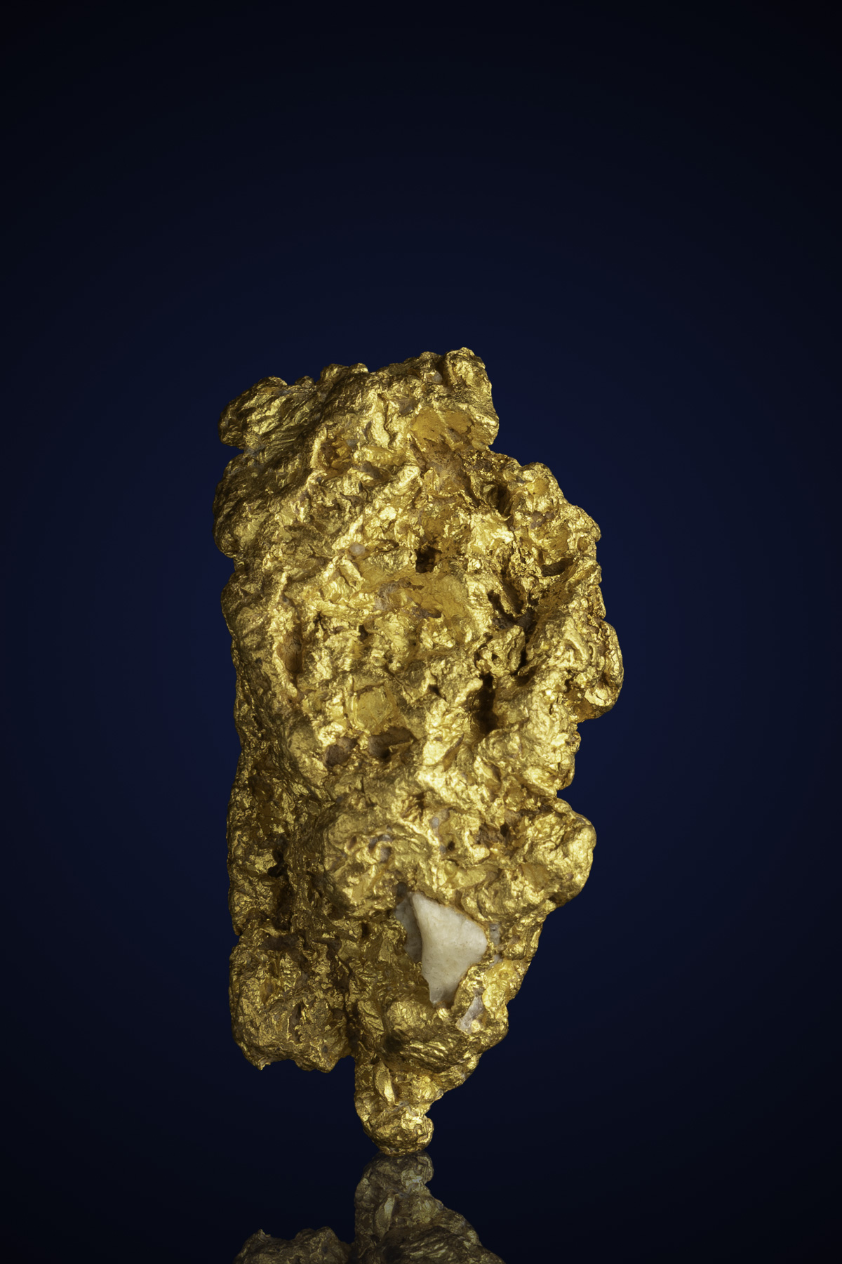 (image for) Beautiful, Chunky Natural Gold Nugget - Golden Triangle, Australia - 67.2 Grams